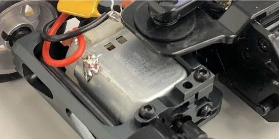 KYOSHO MJ Aluminium Motor Mount Mini-Z MR03 - LM Type &mdash; image 4 of 4