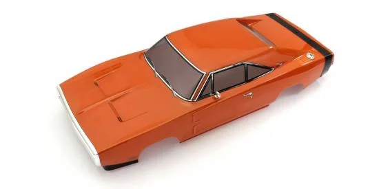 KYOSHO Body shell set 1:10 Fazer FZ02L Dodge Charger 1970 - Hemi Orange — image 3 of 3