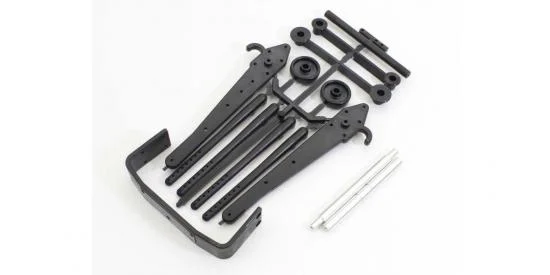 KYOSHO Bumper & Body Mount Set Mad Series &mdash; image 2 of 3