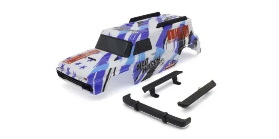 Body shell Kyosho Mad Wagon VE - Type2 (Blue-White) &mdash; image 3 of 3