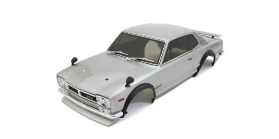KYOSHO Body shell set 1:10 Fazer FZ02S Skyline 2000 GT-R KPGC10 Silver — image 2 of 2