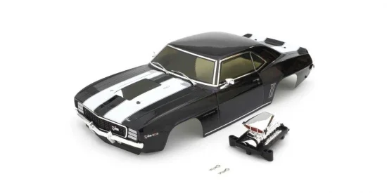 KYOSHO Body shell set 1:10 Fazer VE FZ02S Camaro Z28 1969 SuperCharger Black — image 2 of 2