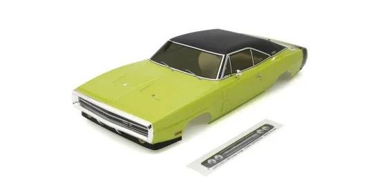 KYOSHO Body shell set 1:10 Fazer FZ02L Dodge Charger 1970 - Sublime Green — image 2 of 2