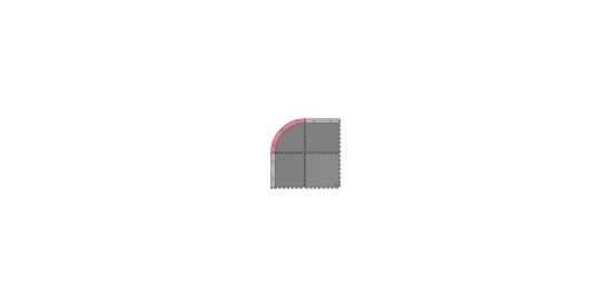 Kyosho Mini-Z Grand Prix Circuit50 Addition Corner Set (1) &mdash; image 3 of 4