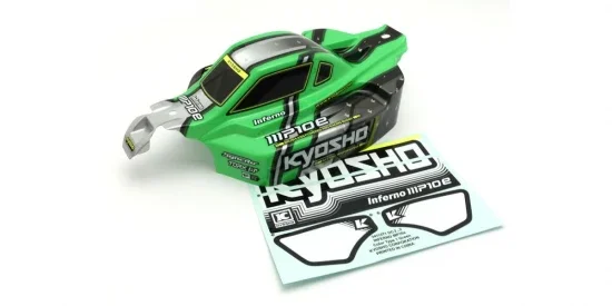 Bodyshell Kyosho 1:8 Inferno MP10E Readyset - Green — image 3 of 4
