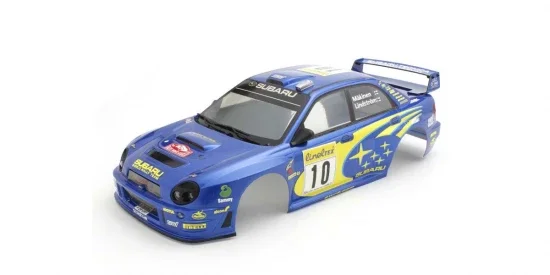 Kyosho Body shell set 1:10 Fazer Rally FZ02R Subaru IMPREZA WRC2002 - Blue — image 2 of 2