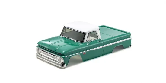 Kyosho Body shell set 1:10 Fazer FZ02L Chevy C10 Fleetside Pickup LightGreen &mdash; image 2 of 2