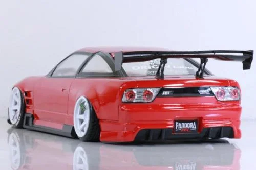 Pandora Nissan 180SX ORIGIN Labo Clear Bodyshell — image 2 of 5