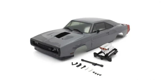 Kyosho Body shell set 1:10 Fazer VE FZ02L Dodge Charger 1970 Grey — image 2 of 2