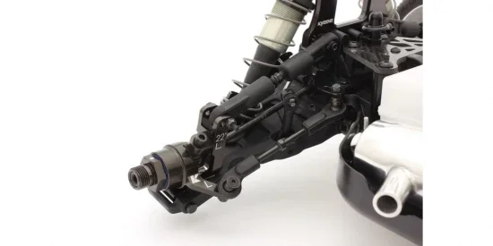 Front Hub Carrier Set Kyosho Inferno MP9-MP10 Aluminium - 22 Deg. &mdash; image 4 of 4