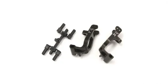 Front Hub Carrier Set Kyosho Inferno MP9-MP10 Aluminium - 19 Deg. — image 2 of 2