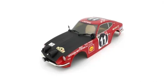 Kyosho Body shell set 1:10 Fazer FZ02S Datsun 240Z 1971 Safari Rally Version — image 3 of 3