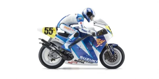 Kyosho Moto Hanging On Racer S.R.T. Suzuki RGV 1992 1:8 Kit — image 3 of 3