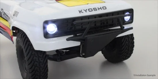 Kyosho LED Light Unit (Diam=5/L=400/Clear/2 Bulbs) &mdash; image 2 of 2