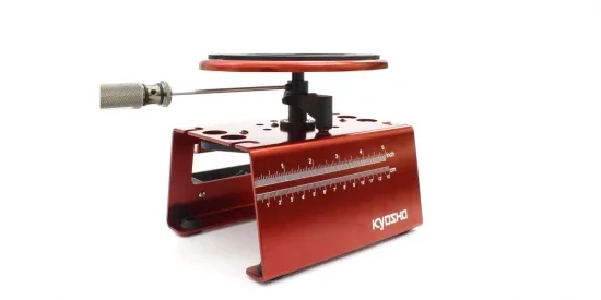 Kyosho Maintenance Stand - High Type (Red) — image 2 of 17