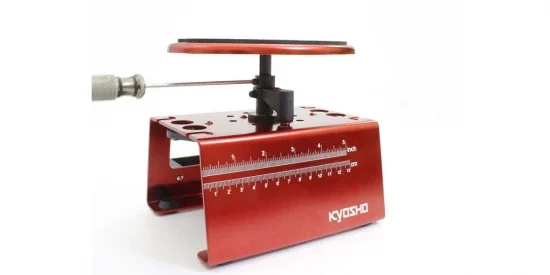 Kyosho Maintenance Stand - High Type (Red) — image 17 of 17