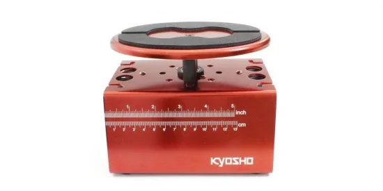 Kyosho Maintenance Stand - High Type (Red) — image 15 of 17