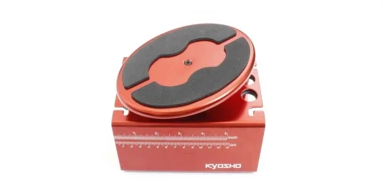 Kyosho Maintenance Stand - High Type (Red) — image 13 of 17