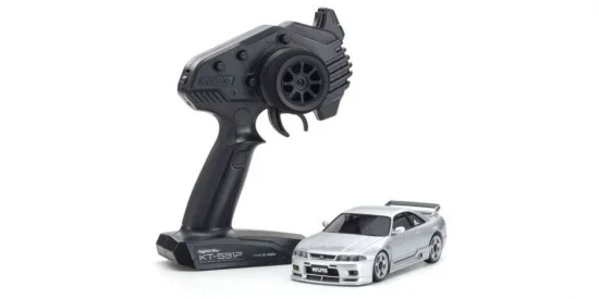 Kyosho Mini-Z AWD Nissan Skyline GT-R R33 Nismo Silver (MA020N-L) &mdash; image 3 of 6