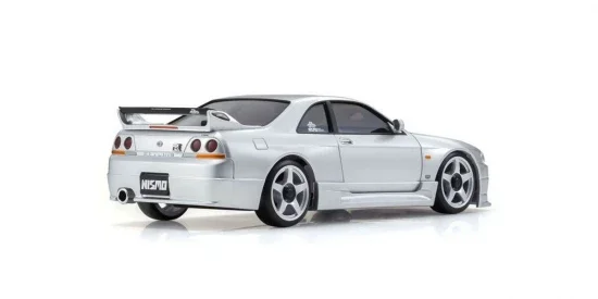 Kyosho Mini-Z AWD Nissan Skyline GT-R R33 Nismo Silver (MA020N-L) &mdash; image 5 of 6