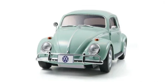 Kyosho Autoscale Mini-Z Volkswagen Beetle 1300 1966 Bahama Blue — image 4 of 5