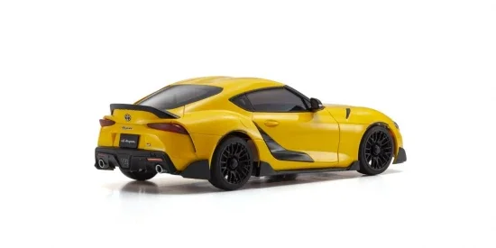Kyosho Mini-Z MR04 RWD Toyota GR Supra TRD Aero Light Yellow (N-MM2) &mdash; image 4 of 8
