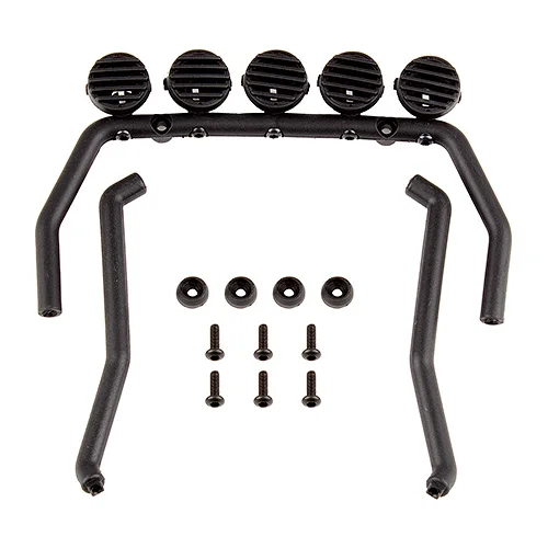 Associated Cr12 Roll Bar And Bumper (Black) — image 1 of 2