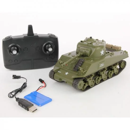 Henglong 1:30 Sherman Easy Eight RC Tank — image 2 of 4