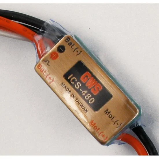 GWS Ics-480 Speed Controller (25A) 5-8 Cells Bec &mdash; image 2 of 2