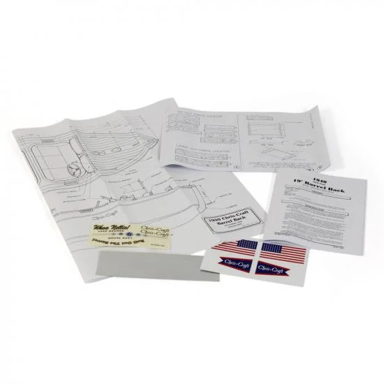 Dumas Chris-Craft Barrel Back Kit (1234) — image 4 of 4