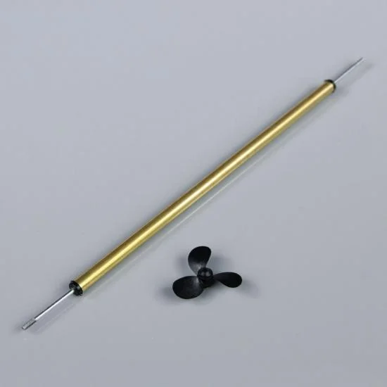 JP 15cm (6in) M2 Boat Propeller Shaft (Brass) with 30mm Prop — image 2 of 4