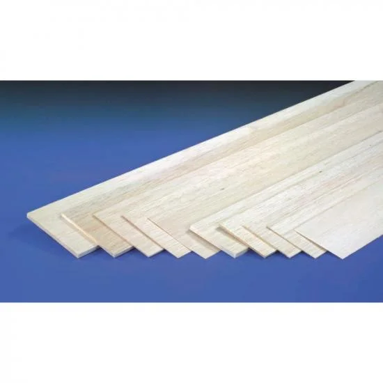JP 5/16 x 3in Sheet Balsa (36in long) — image 2 of 2