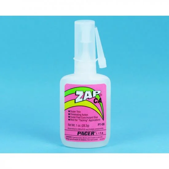 ZAP CA 1oz (12) PT08 (THIN) &mdash; image 2 of 3