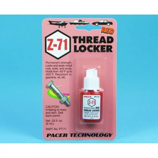 PT71 Z-71 Red Thread Locker .20oz &mdash; image 2 of 2