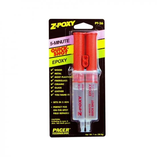 ZAP PT36 Z-Poxy 5 Minute Epoxy Dual Syringe - 1oz — image 2 of 2