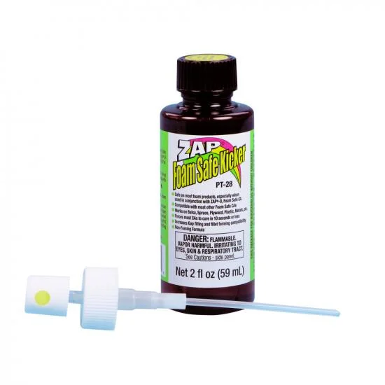 ZAP Zip Kicker Foam Safe Cyano Superglue Activator - PT28 59ml Spray - Box of 12 — image 3 of 3