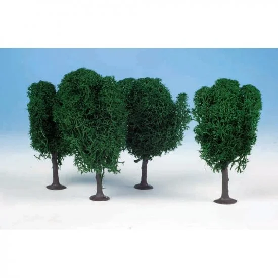 Heki 1010 3 Lichen Birch Trees 12Cm (Dark Green) &mdash; image 2 of 2