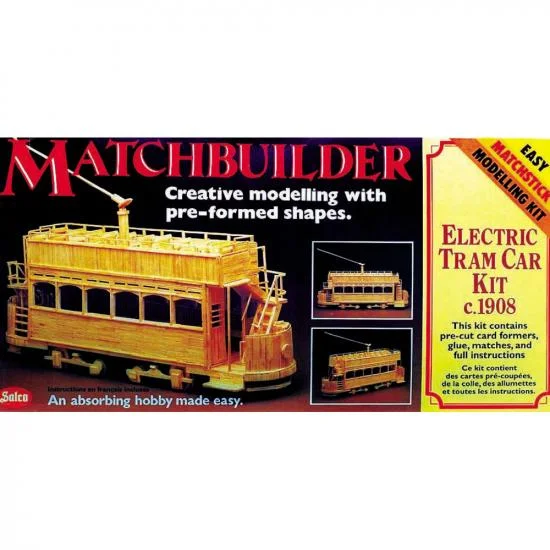 J Perkins Matchbuilder Tram Car &mdash; image 2 of 3