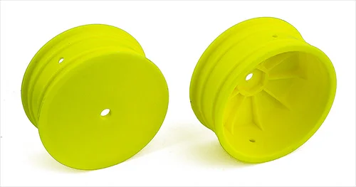 Associated Buggy Wheel 12mm Hex 2.2 4WD Front Yellow — image 1 of 2
