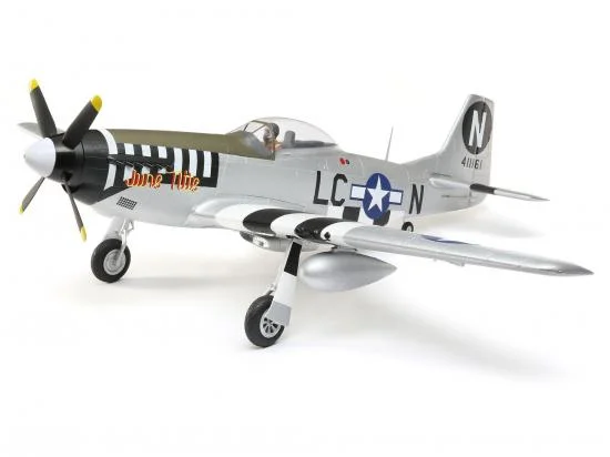E Flite P-51D Mustang 1.2m - BNF Basic with AS3X and SAFE Select — image 1 of 6