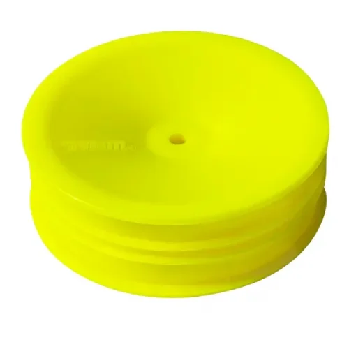 ABM 1:10 Buggy 2WD Front Wheels - Yellow (10) — image 3 of 5