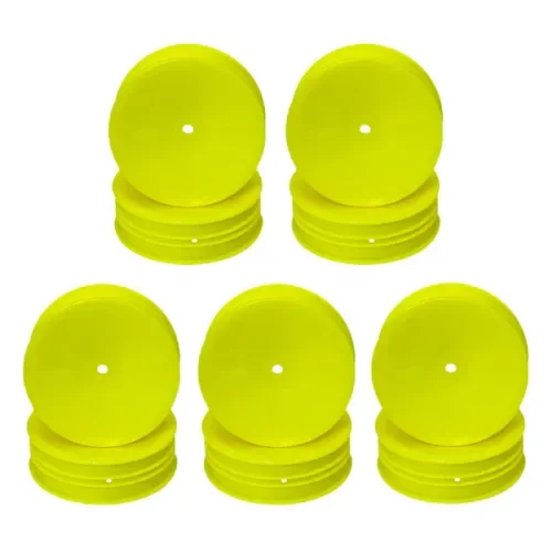 ABM 1:10 Buggy 2WD Front Wheels - Yellow (10) — image 2 of 5