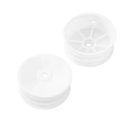 ABM 1:10 Buggy 4WD Front Wheels - White (10) — image 4 of 5
