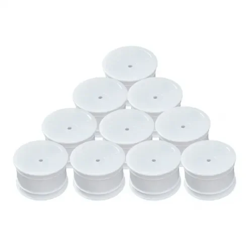 ABM 1:10 Buggy Rear Wheels - White (10) — image 1 of 3