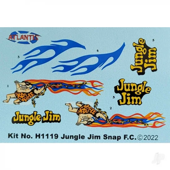 Atlantis Models 1:32 Snap Jungle Jim Vega Funny Car &mdash; image 3 of 3