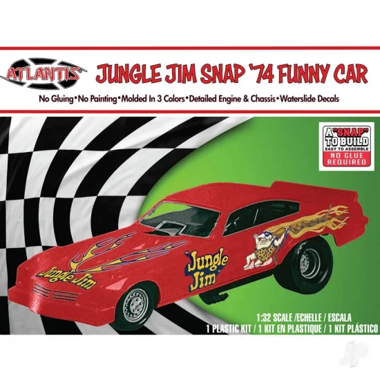 Atlantis Models 1:32 Snap Jungle Jim Vega Funny Car &mdash; image 2 of 3