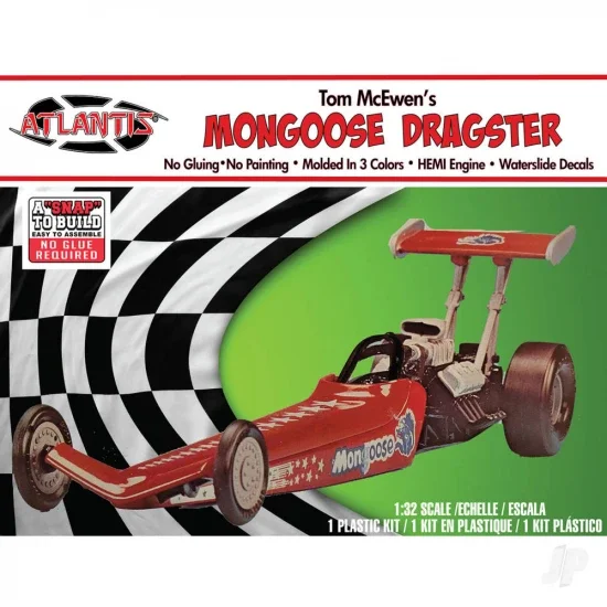 Atlantis Models 1:32 Snap American Rail Dragster &mdash; image 2 of 3