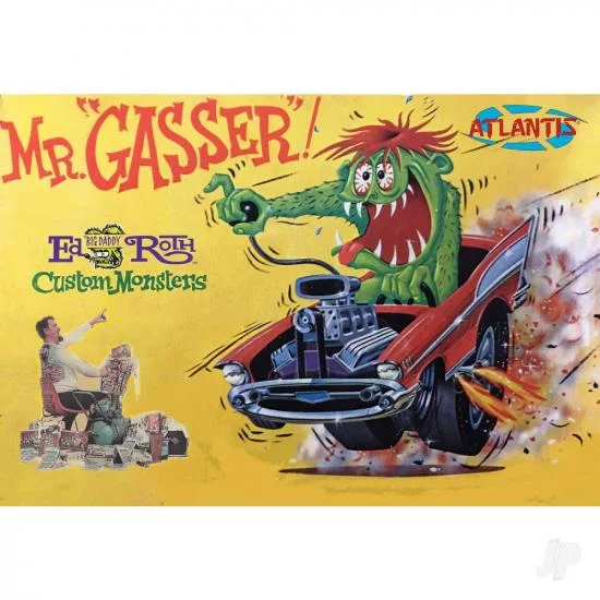 Atlantis Models 1:25 Ed Roth Mr. Gasser &mdash; image 2 of 2