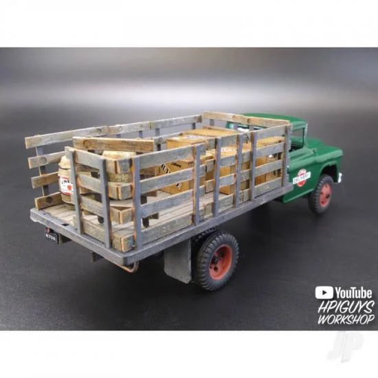 Atlantis Models 1:48 1955 Chevy Stake Truck with Glass — image 4 of 5