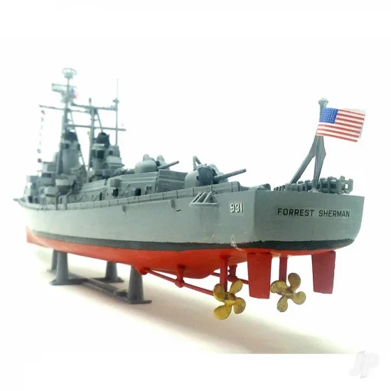 Atlantis Models 1:319 USS Forrest Sherman Destroyer — image 4 of 6
